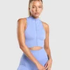 DAMES Gymshark Croptops|Tanktops*Corset Seamless Crop Tank