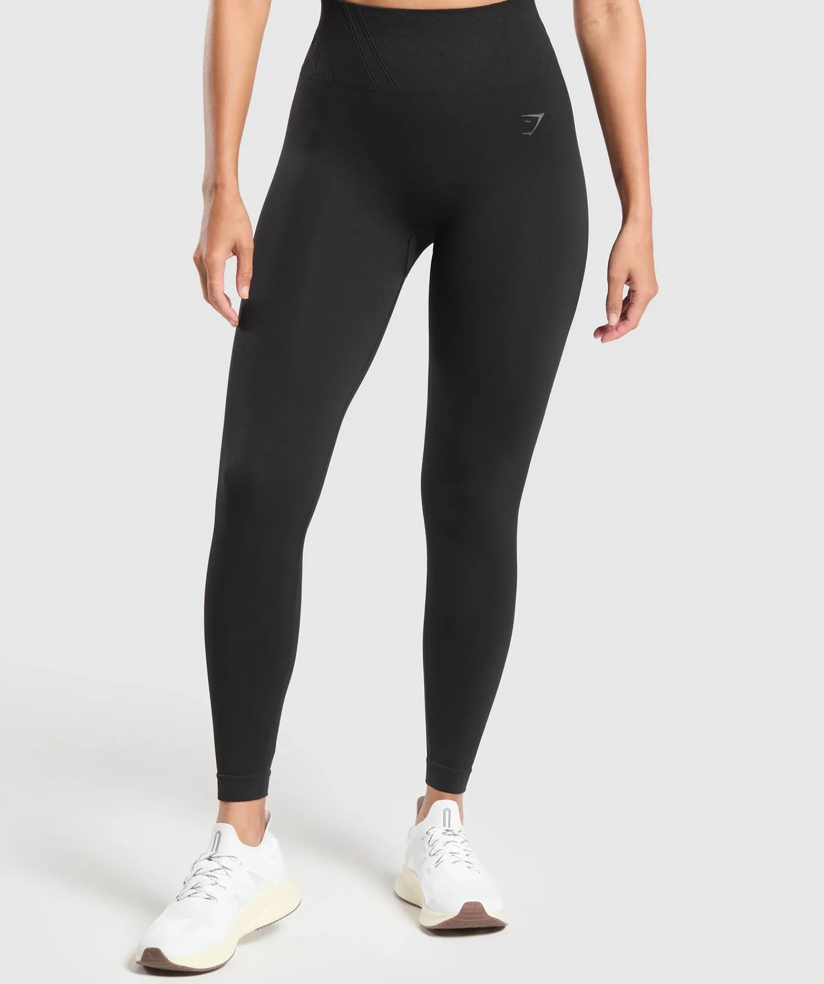 DAMES Gymshark Leggings|Zwarte Leggings*Corset Seamless Leggings