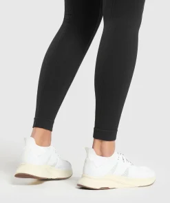 DAMES Gymshark Leggings|Zwarte Leggings*Corset Seamless Leggings
