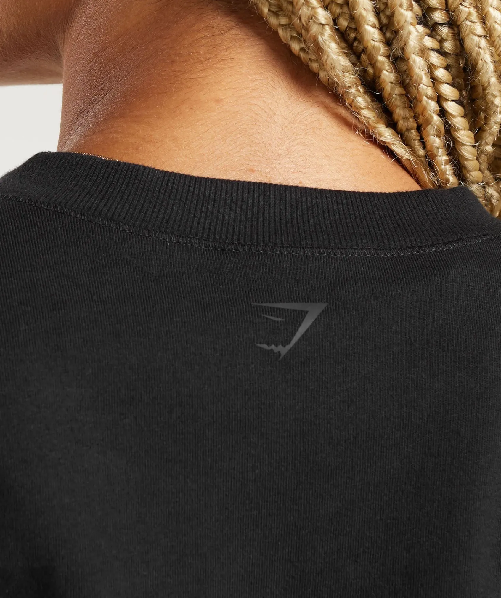 DAMES Gymshark Croptops|T-shirts*Cotton Boxy Crop Top