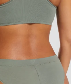 DAMES Gymshark Ondergoed|Dames Ondergoed*Cotton Brief