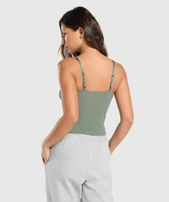 DAMES Gymshark Ondergoed|Dames Ondergoed*Cotton Cami Tank