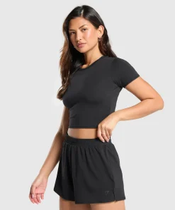 DAMES Gymshark Ondergoed|Dames Ondergoed*Cotton Crop Top