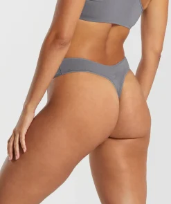 DAMES Gymshark Ondergoed|Dames Ondergoed*Cotton Dipped Front Thong