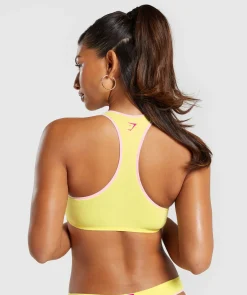 DAMES Gymshark Ondergoed|Dames Ondergoed*Cotton Graphic Bralette