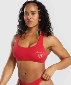 DAMES Gymshark Ondergoed|Dames Ondergoed*Cotton Graphic Bralette