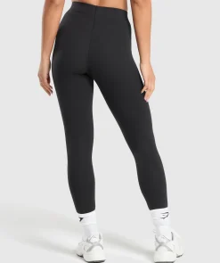 DAMES Gymshark Zwarte Leggings*Cotton Leggings