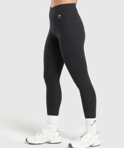 DAMES Gymshark Zwarte Leggings*Cotton Leggings