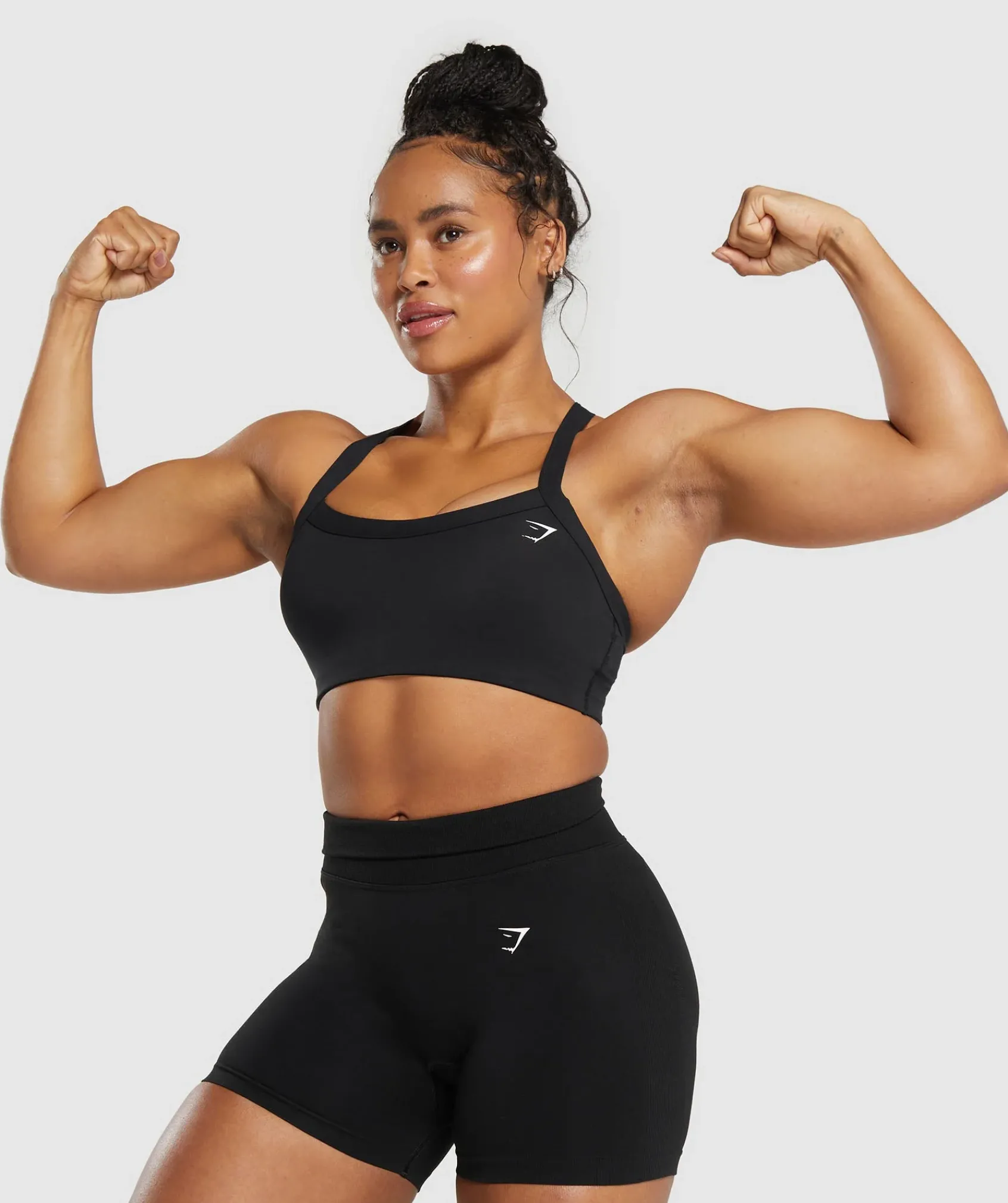 DAMES Gymshark Bedekkende Sportkleding|Sport-bh's*Cotton Lifting Sports Bra