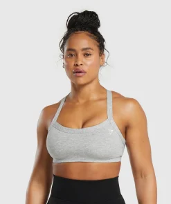 DAMES Gymshark Bedekkende Sportkleding|Sport-bh's*Cotton Lifting Sports Bra