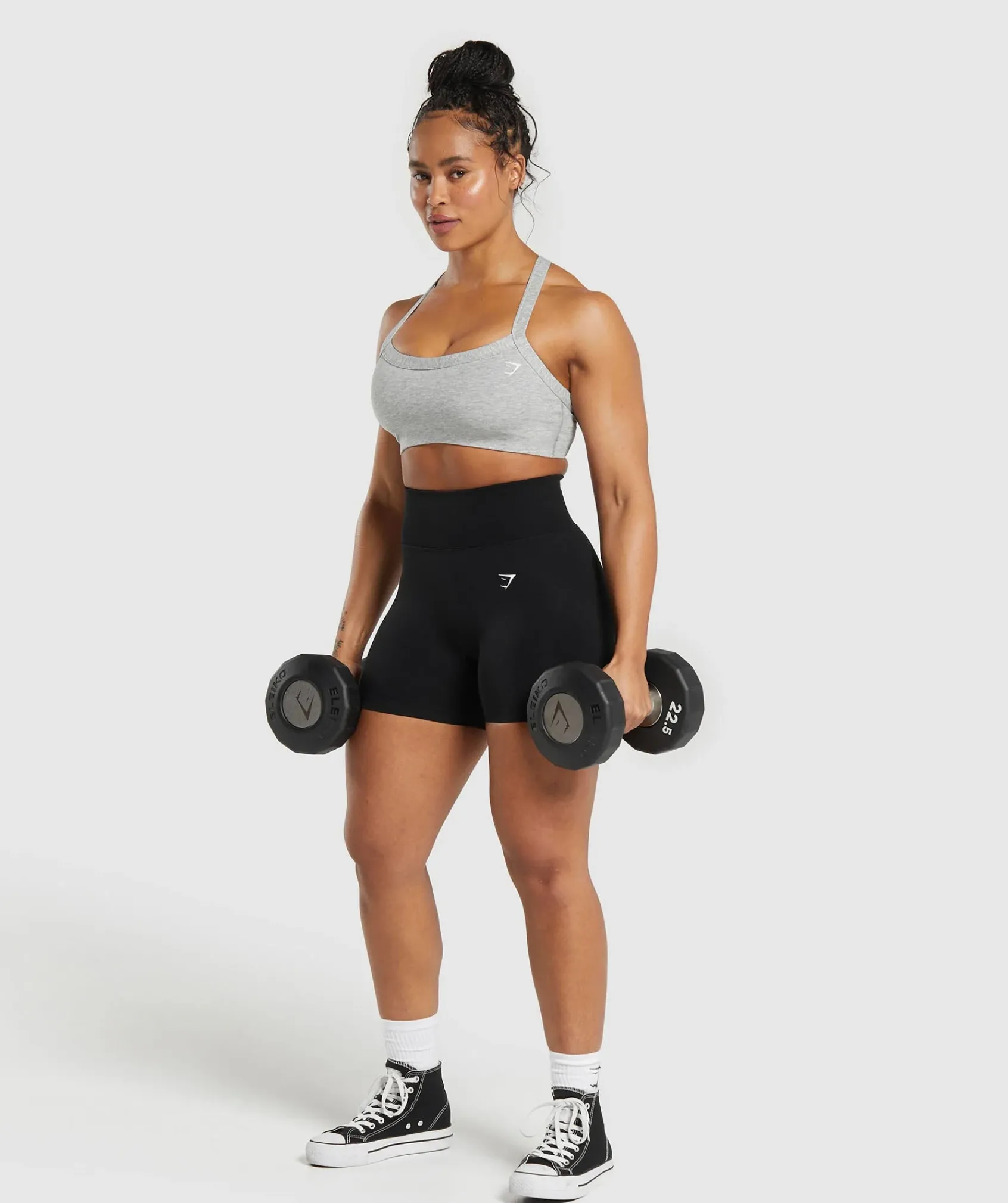 DAMES Gymshark Bedekkende Sportkleding|Sport-bh's*Cotton Lifting Sports Bra