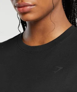 DAMES Gymshark Bedekkende Sportkleding|T-shirts*Cotton Oversized Long Sleeve Top