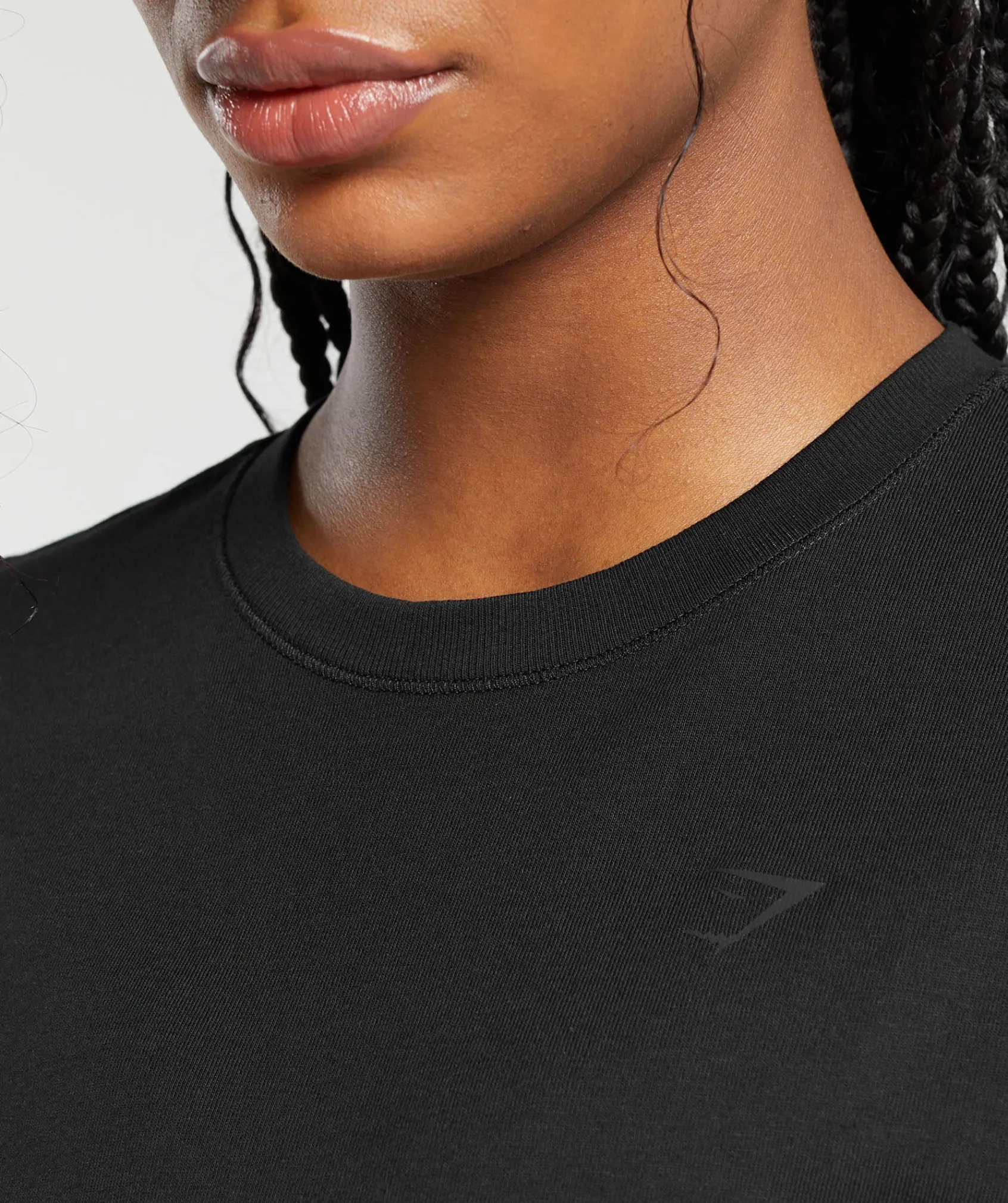 DAMES Gymshark Bedekkende Sportkleding|T-shirts*Cotton Oversized Long Sleeve Top