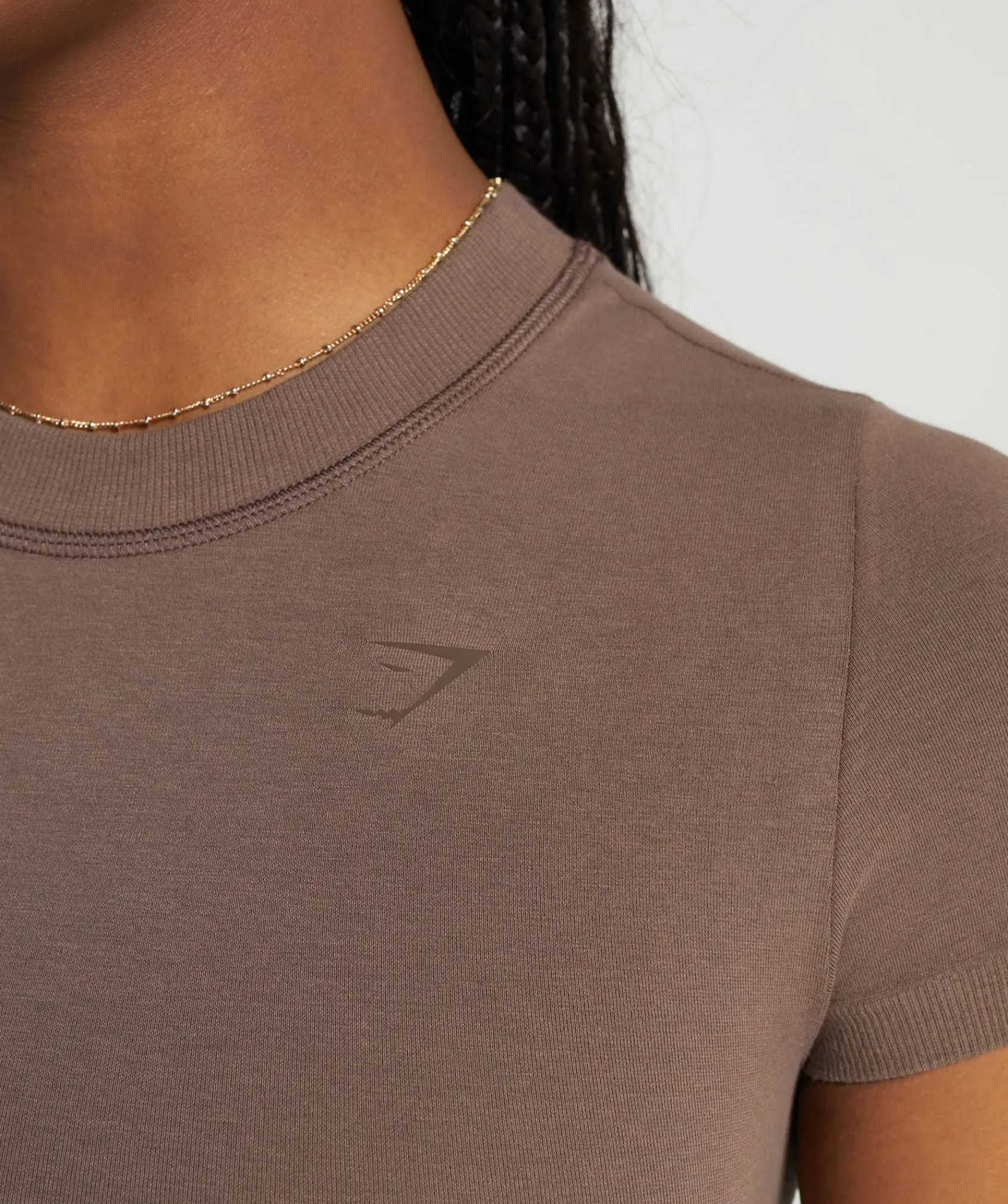 DAMES Gymshark Croptops|T-shirts*Cotton Seamless Crop Top