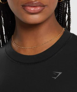 DAMES Gymshark Croptops|T-shirts*Cotton Seamless Crop Top
