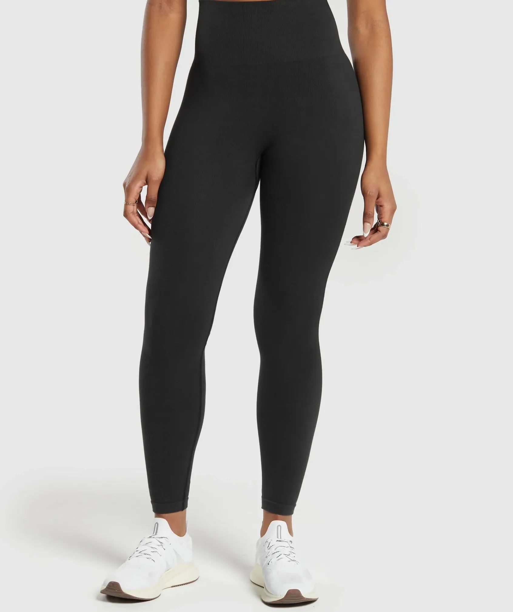 DAMES Gymshark Leggings|Zwarte Leggings*Cotton Seamless Leggings