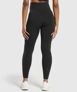 DAMES Gymshark Leggings|Zwarte Leggings*Cotton Seamless Leggings
