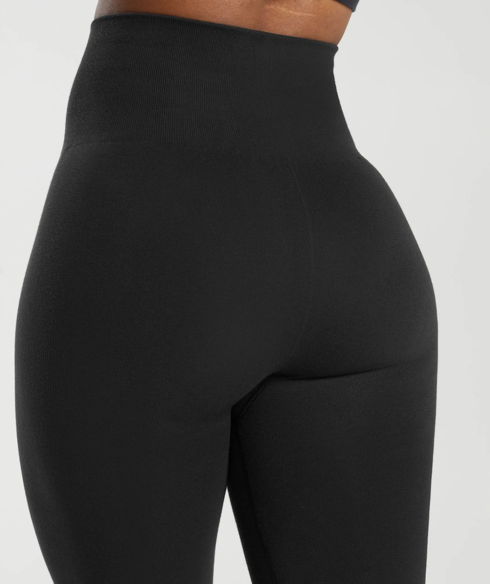 DAMES Gymshark Leggings|Zwarte Leggings*Cotton Seamless Leggings
