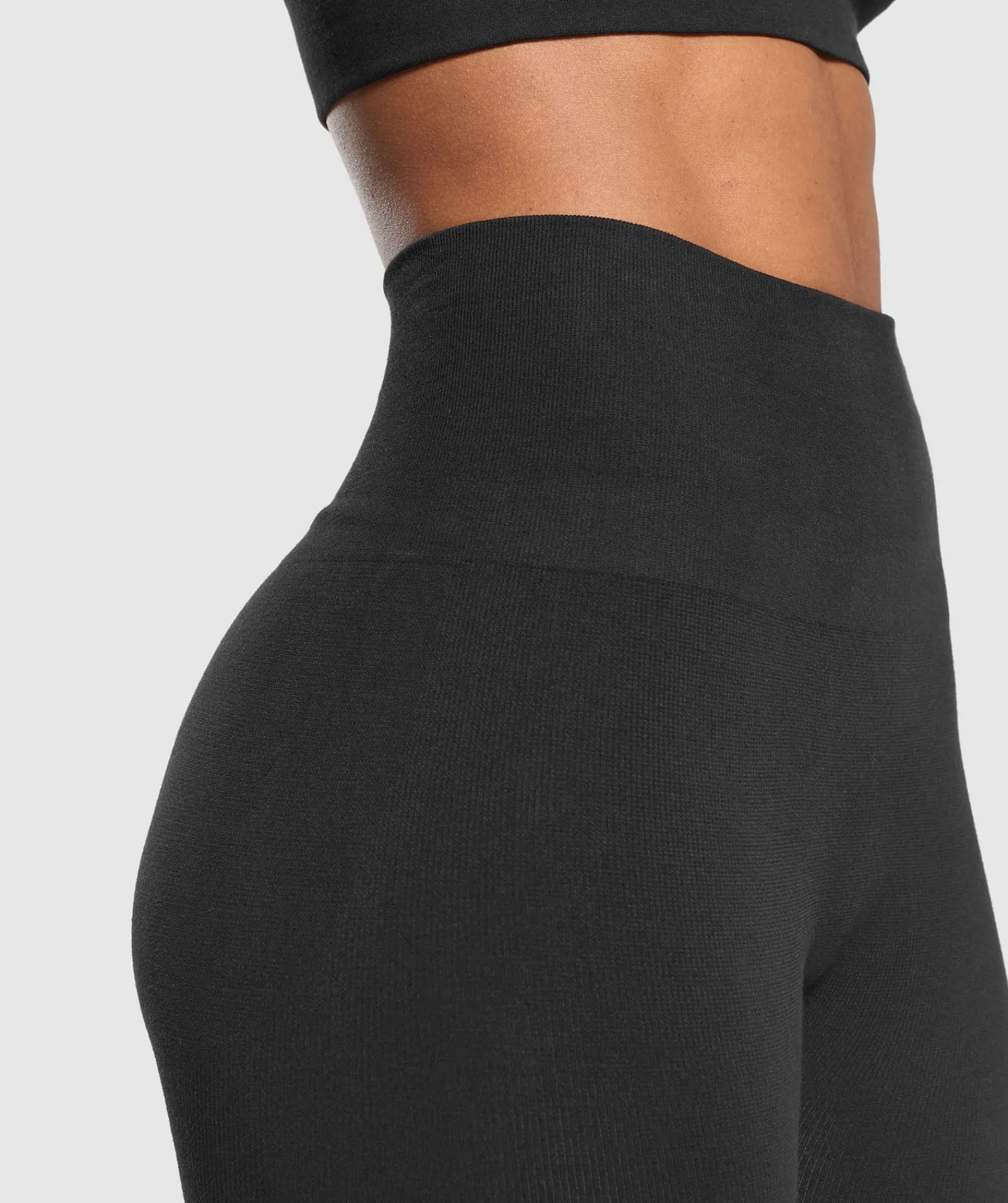 DAMES Gymshark Leggings|Zwarte Leggings*Cotton Seamless Leggings