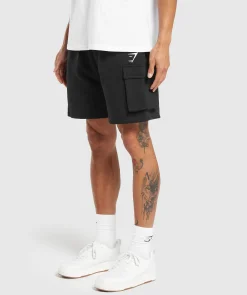 Heren Gymshark Shorts|Cargobroeken*Crest Cargo Shorts