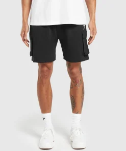 Heren Gymshark Shorts|Cargobroeken*Crest Cargo Shorts