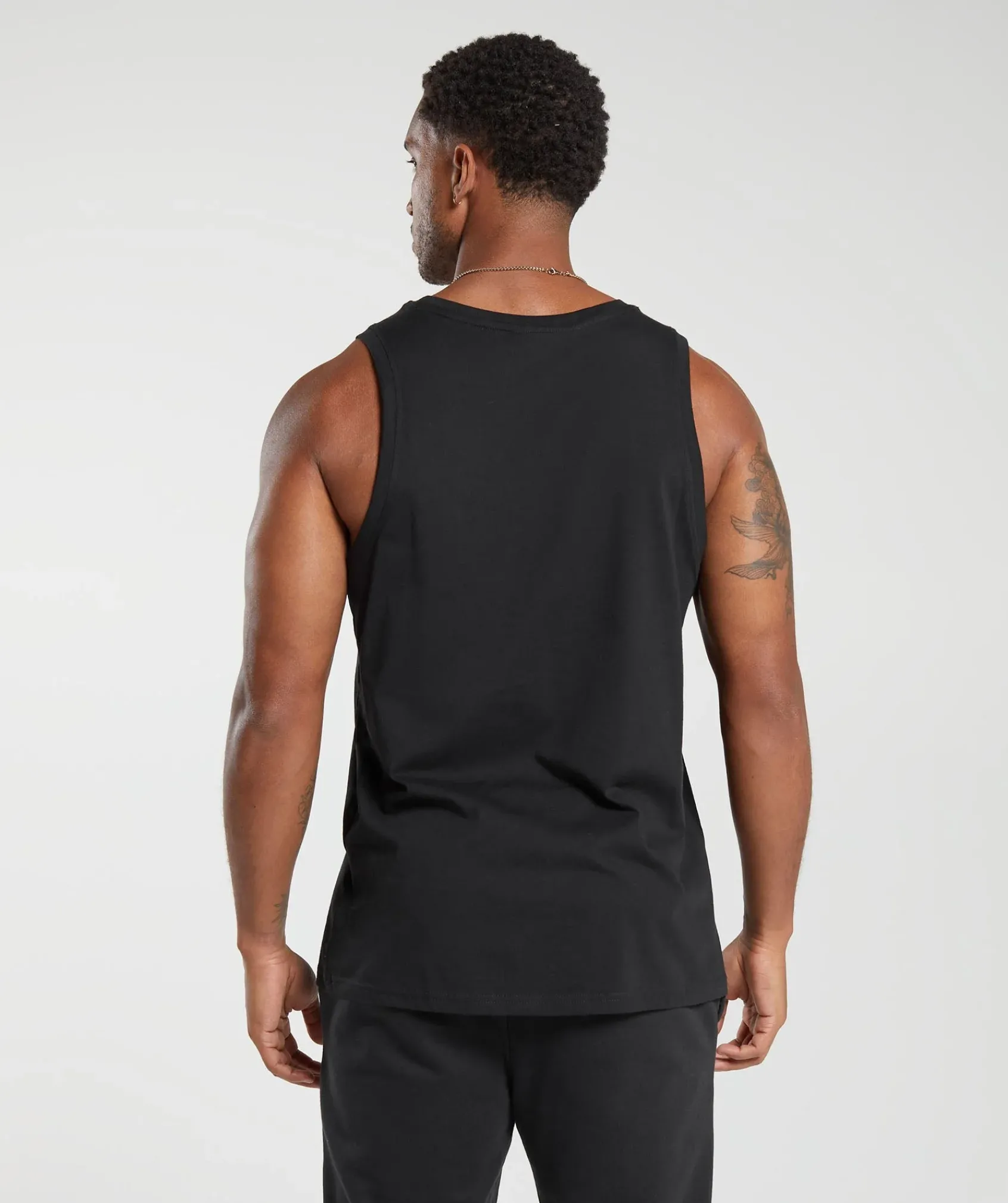 Heren Gymshark Tanktops*Crest Cotton Tank
