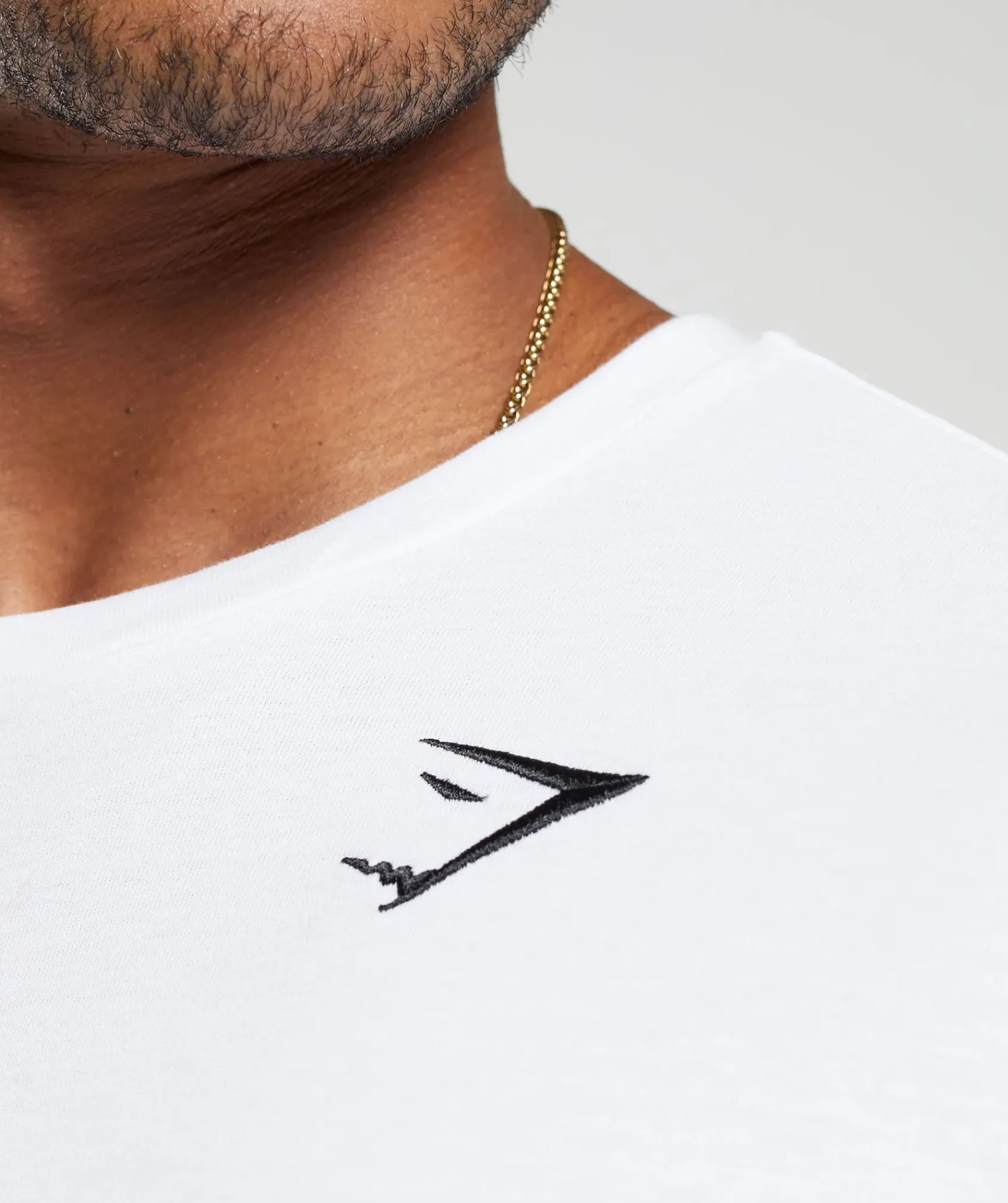 Heren Gymshark T-shirts*Crest Long Sleeve T-Shirt