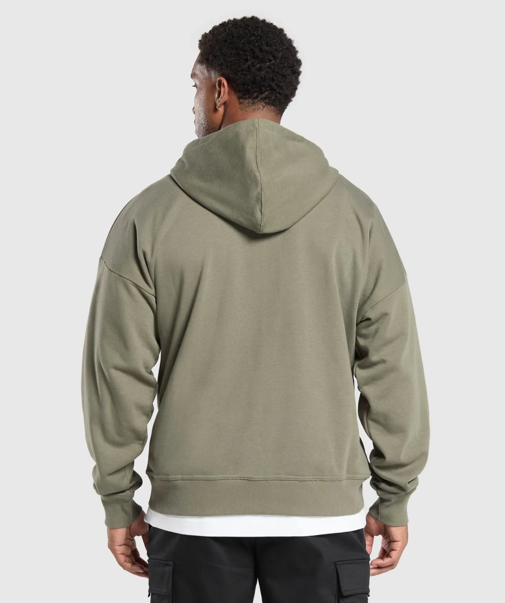 Heren Gymshark Sportjacks|Hoodies & Truien*Crest Oversized Zip Up Hoodie