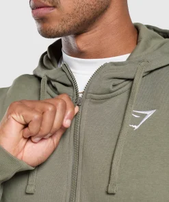 Heren Gymshark Sportjacks|Hoodies & Truien*Crest Oversized Zip Up Hoodie