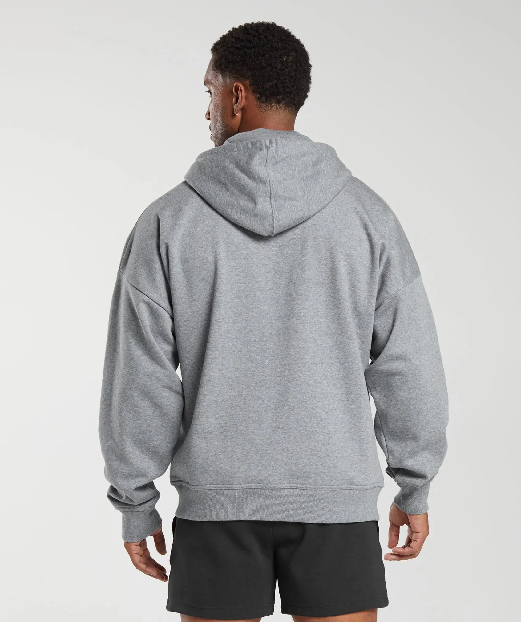 Heren Gymshark Sportjacks|Hoodies & Truien*Crest Oversized Zip Up Hoodie