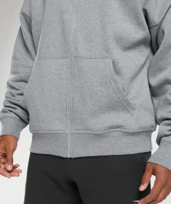 Heren Gymshark Sportjacks|Hoodies & Truien*Crest Oversized Zip Up Hoodie