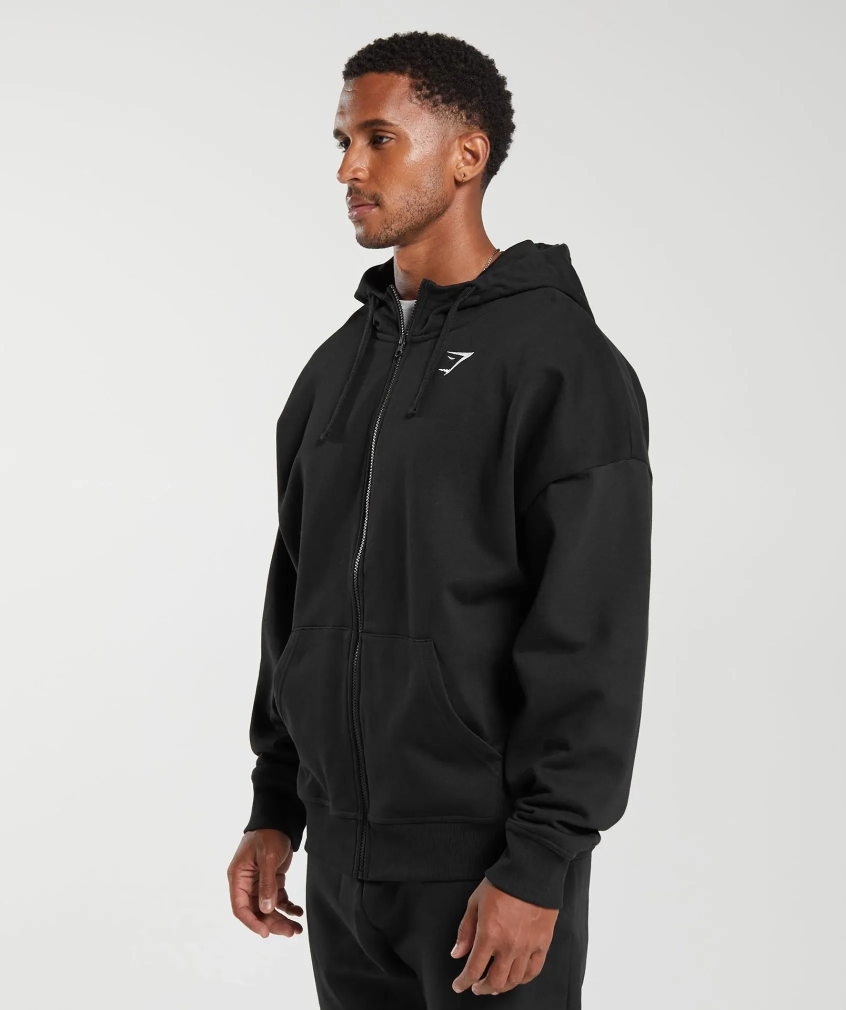 Heren Gymshark Sportjacks|Hoodies & Truien*Crest Oversized Zip Up Hoodie