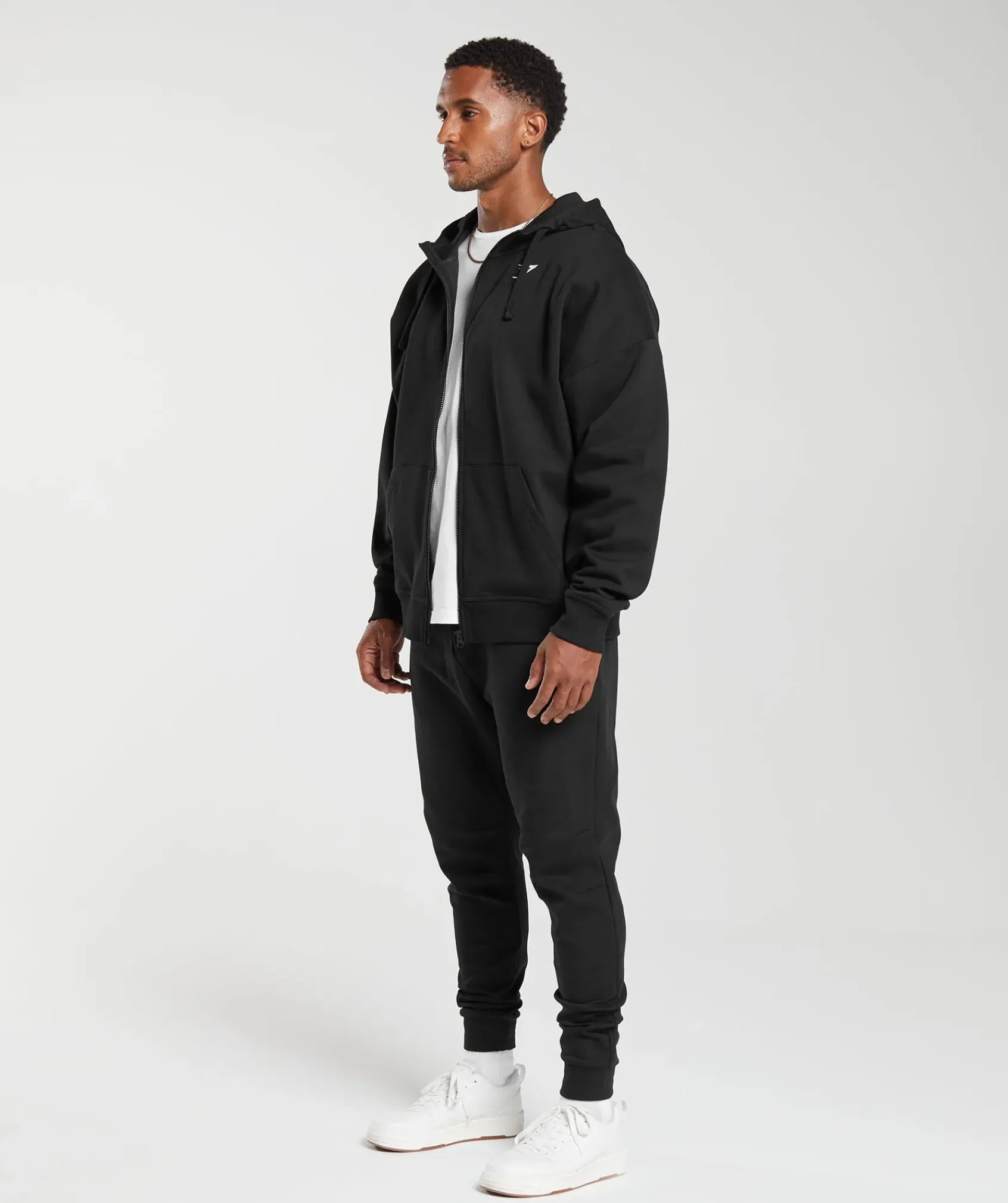 Heren Gymshark Sportjacks|Hoodies & Truien*Crest Oversized Zip Up Hoodie