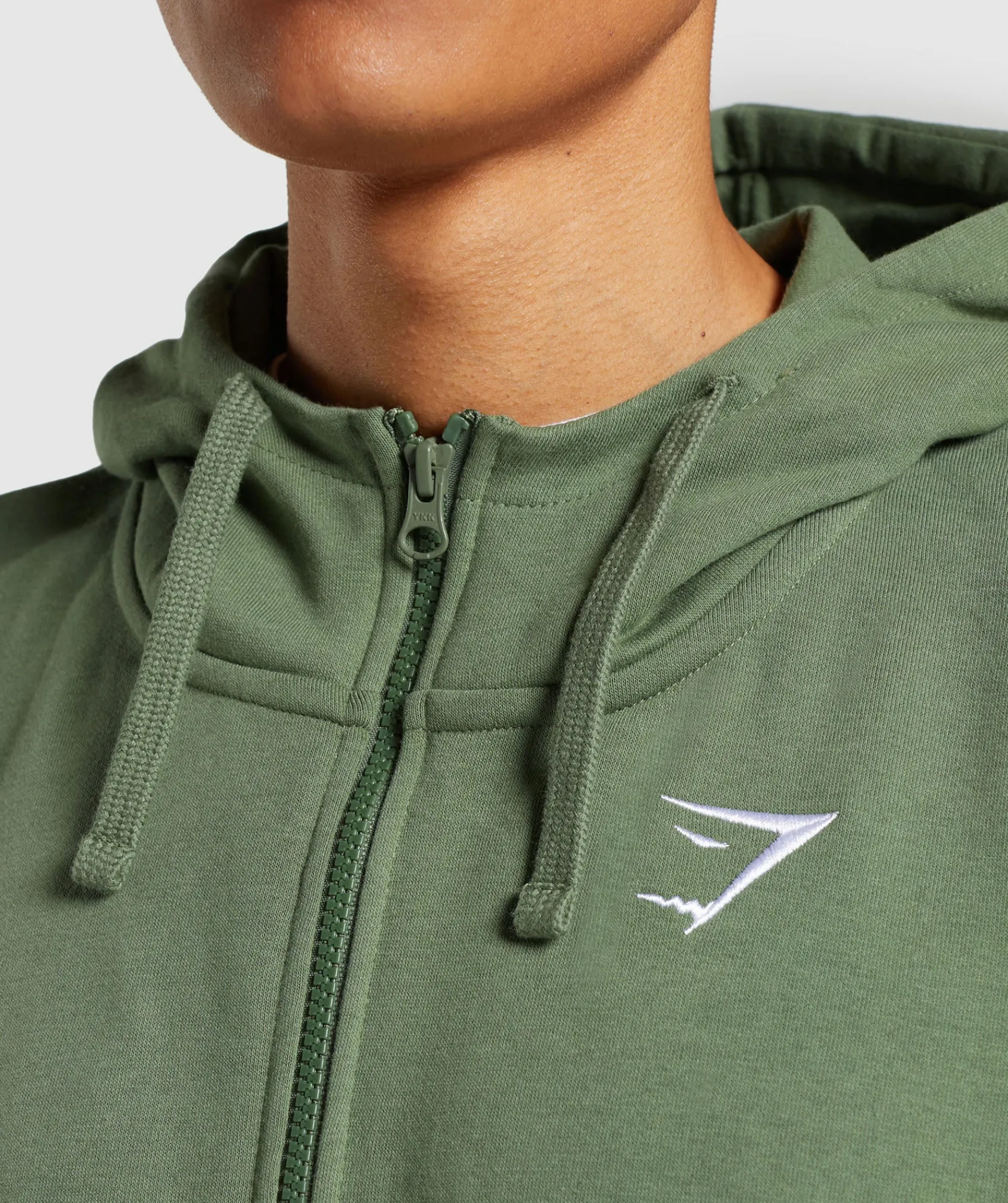 Heren Gymshark Hoodies & Truien*Crest Oversized Zip Up Hoodie