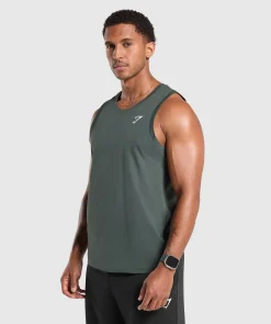 Heren Gymshark Tanktops*Crest Tank