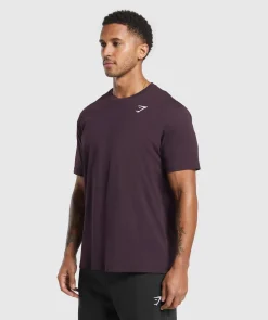 Heren Gymshark T-shirts*Crest T-Shirt