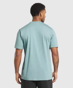 Heren Gymshark T-shirts*Crest T-Shirt