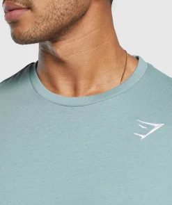 Heren Gymshark T-shirts*Crest T-Shirt