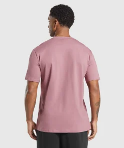 Heren Gymshark T-shirts*Crest T-Shirt