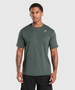 Heren Gymshark T-shirts*Crest T-Shirt