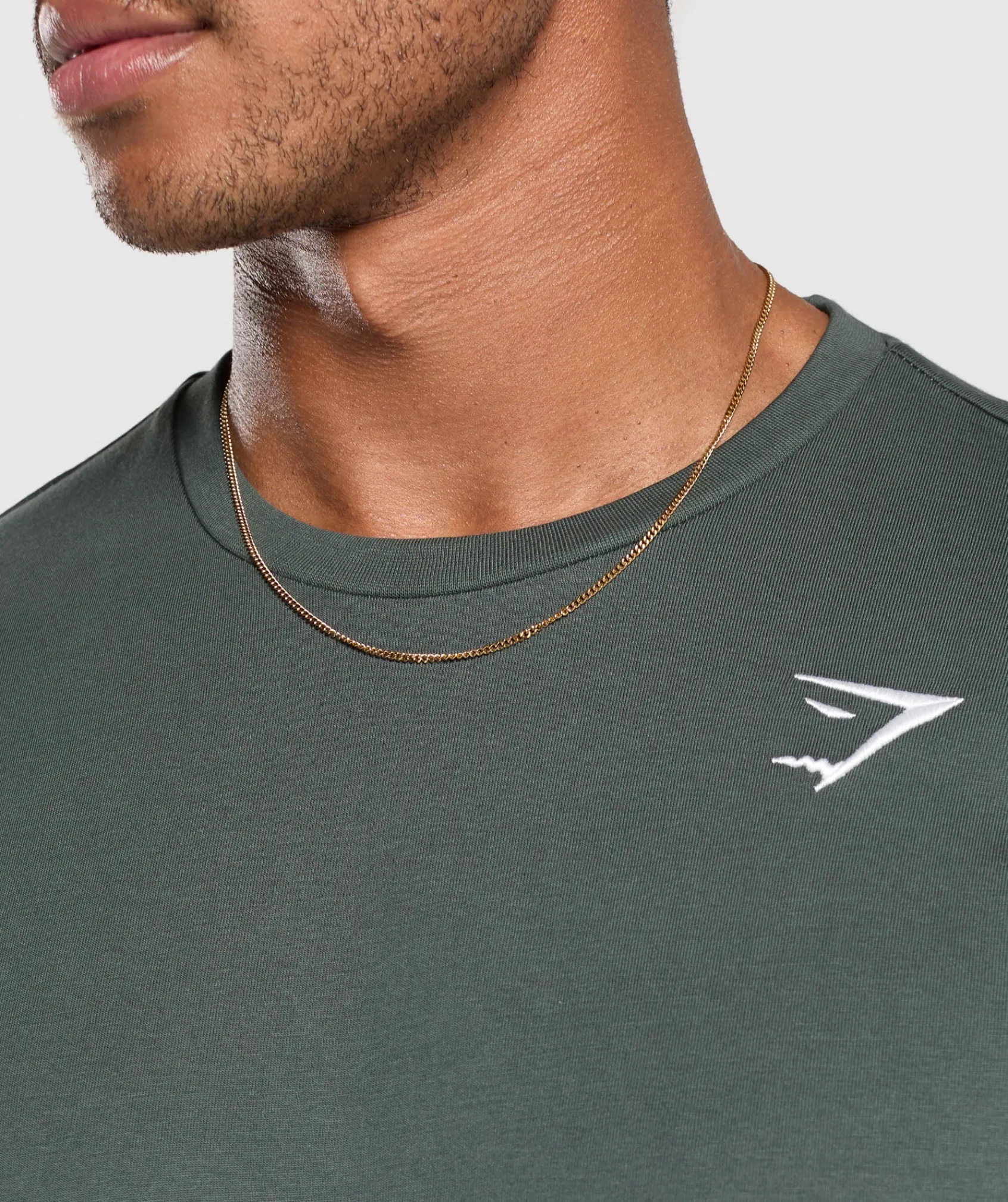 Heren Gymshark T-shirts*Crest T-Shirt