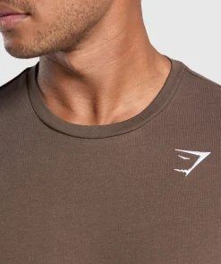 Heren Gymshark T-shirts*Crest T-Shirt