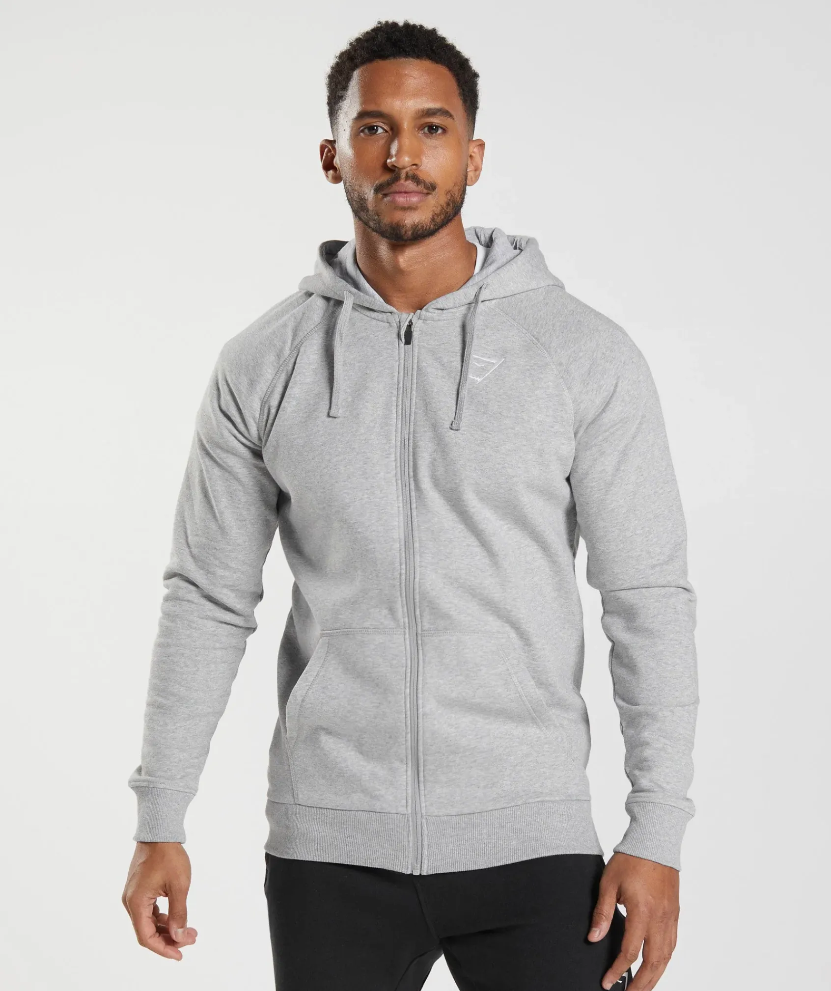 Heren Gymshark Sportjacks|Hoodies & Truien*Crest Zip Up Hoodie
