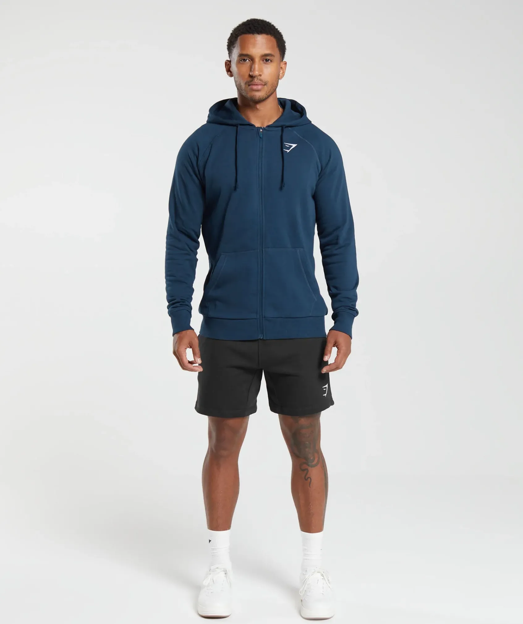 Heren Gymshark Sportjacks|Hoodies & Truien*Crest Zip Up Hoodie