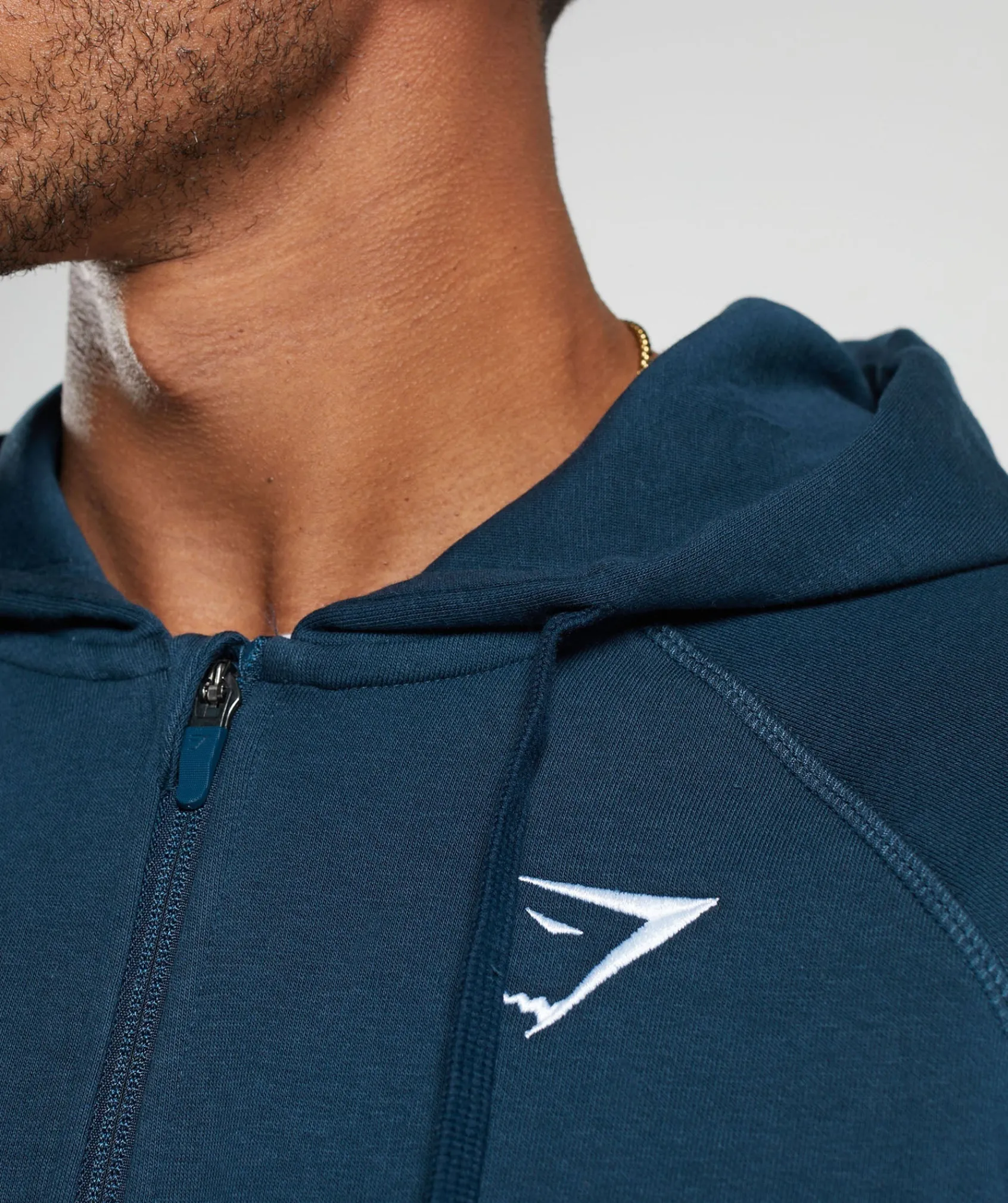 Heren Gymshark Sportjacks|Hoodies & Truien*Crest Zip Up Hoodie