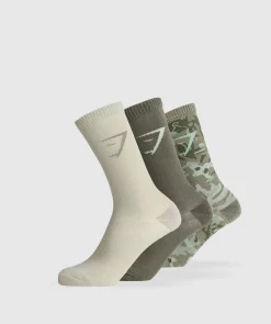 Gymshark Sportsokken|Crewsokken*Crew Sock 3pk