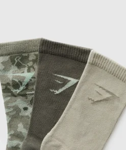 Gymshark Sportsokken|Crewsokken*Crew Sock 3pk