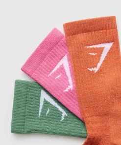 Gymshark Sportsokken|Crewsokken*Crew Socks 3pk