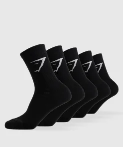 Gymshark Sportsokken|Crewsokken*Crew Socks 5pk
