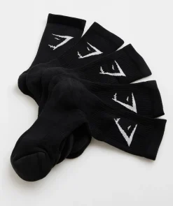 Gymshark Sportsokken|Crewsokken*Crew Socks 5pk